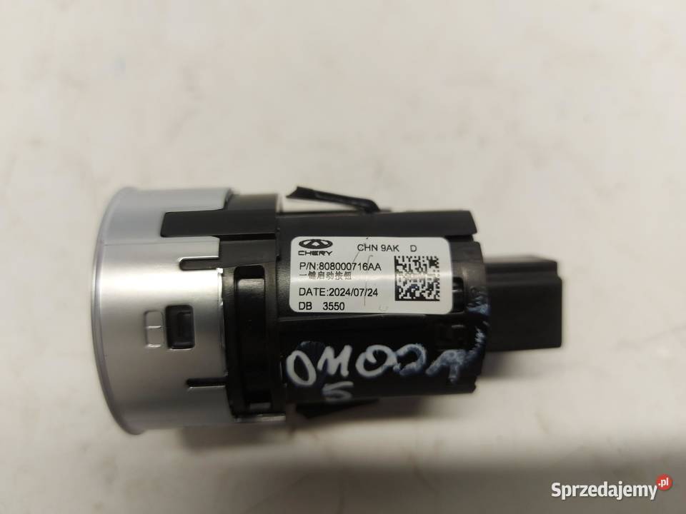 Chery Omoda 5 2024r przycisk start stop zapłonu osobowe sprzedam