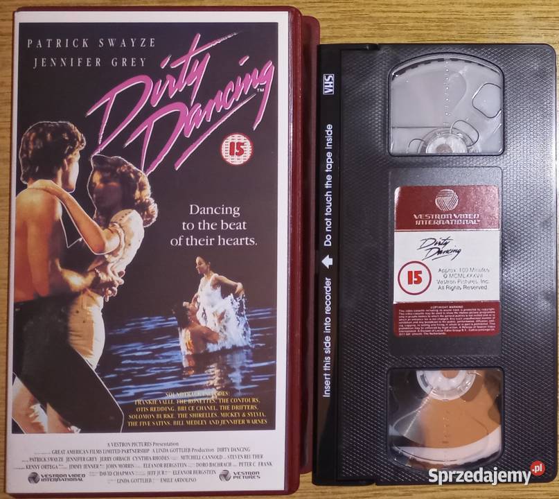 Dirty Dancing 1987 First Edition kaseta wideo VHS podkarpackie Rzeszów