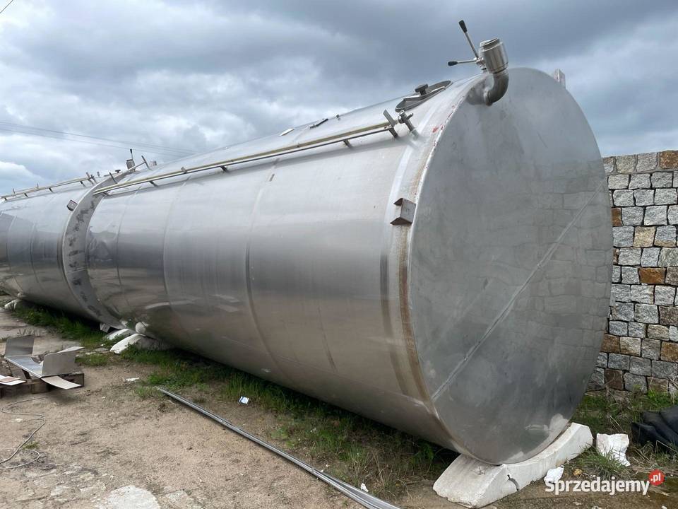 Zbiornik ze stali nierdzewnej z wężownicą 507 m3 kujawsko-pomorskie Wtelno