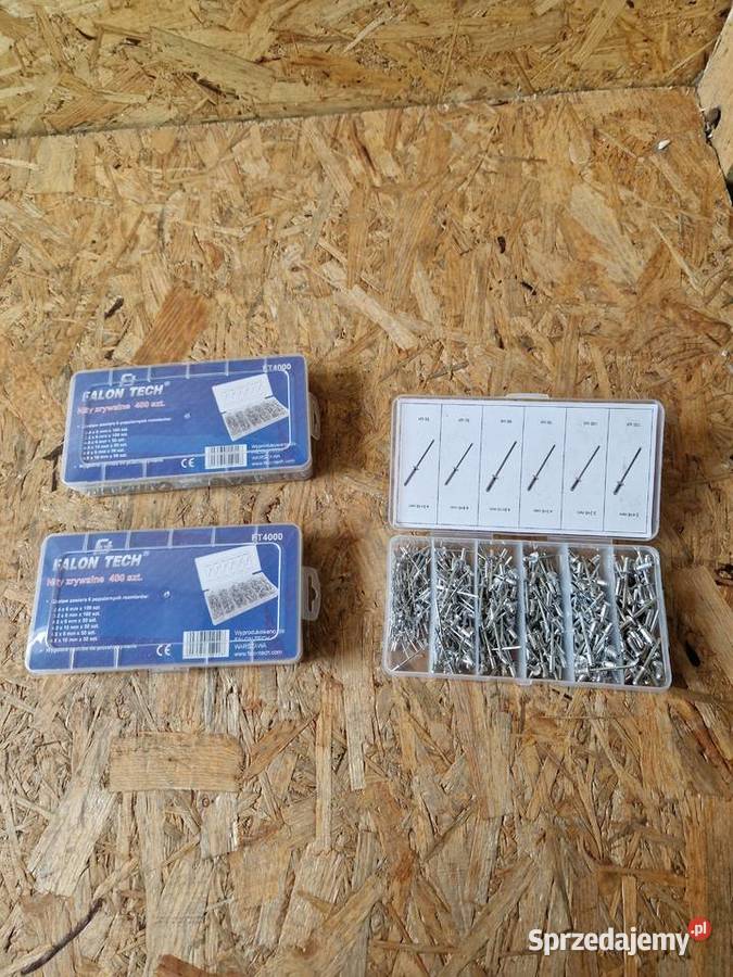 NITY ZRYWALNE ZESTAW NITÓW TRZPIENIEM STALOWYM wielkopolskie Głogowa