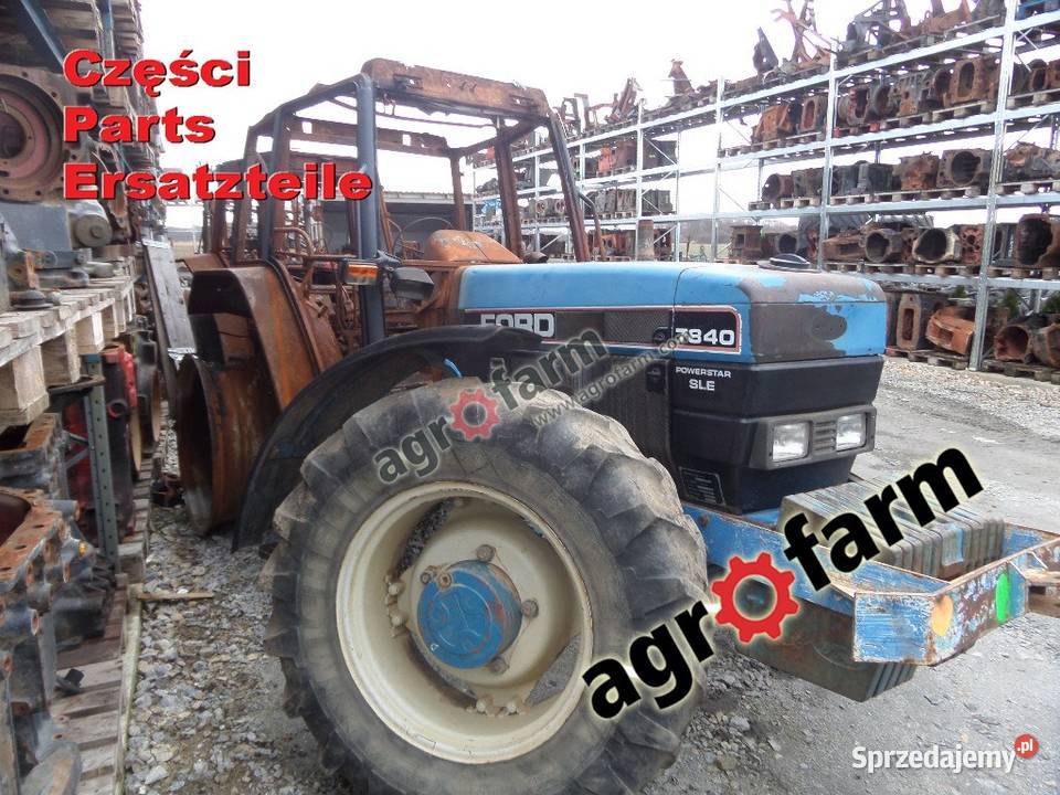 Ford 7840 części skrzynia biegów silnik most