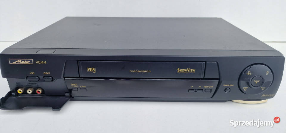 Video magnetowid METZ VE 44 VE44 VHS Międzychód