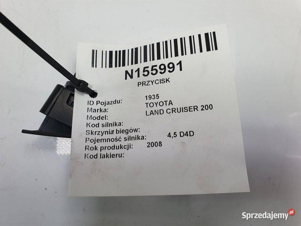 PRZYCISK TOYOTA LAND CRUISER 200 kujawsko-pomorskie Lipno