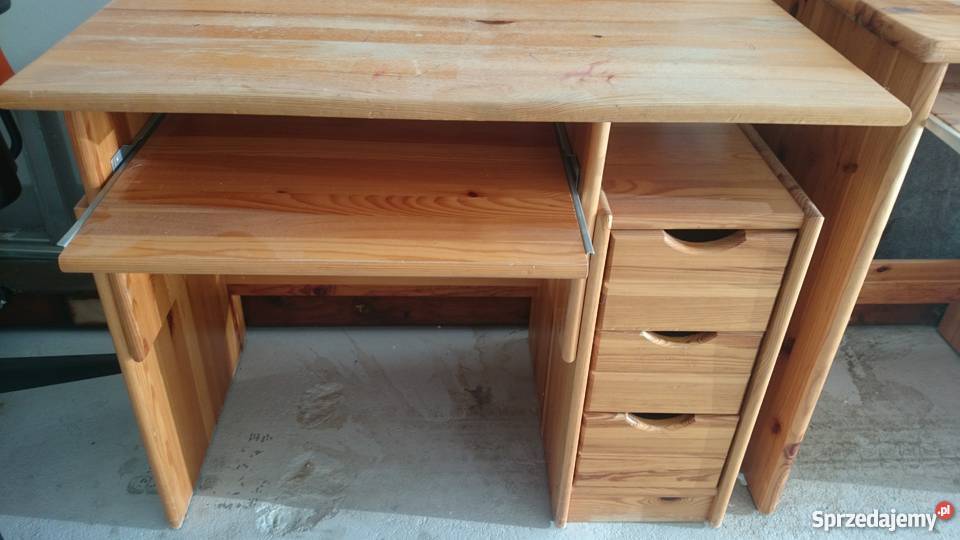 biurko szkolne sosnowe Szczecin