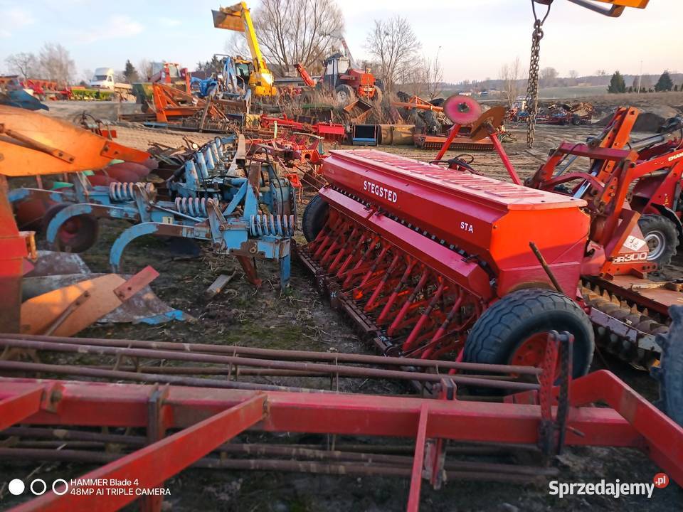 Siewnik zbożowy rozsiewacz amazone Amazone Maszyny rolnicze Kiwity