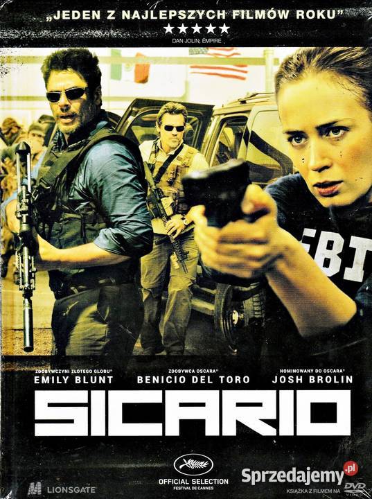 SICARIO SICARIO 2 2x DVD KS PAKIET 2 FILMÓW lektor Kalisz sprzedam