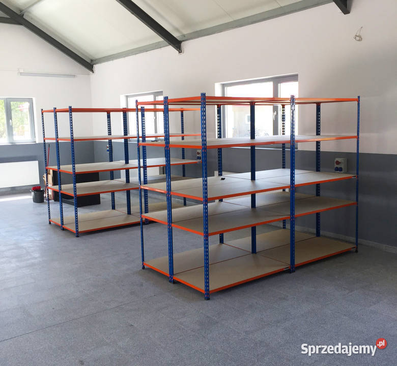 Regał magazynowy 1981x1230x620mm 8P WIÓR 118 NP 123cm