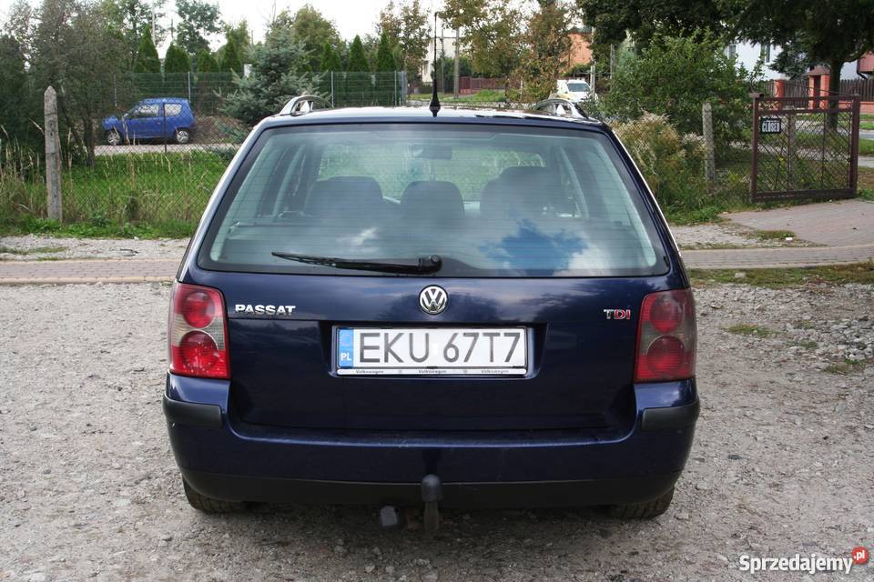 VW Passat B5 FL 19TDI Kombi nieuszkodzony Zgierz