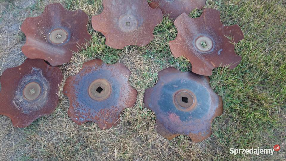 Talerze do talerzówki Famarol Słupsk 510 mm lubelskie Dęblin sprzedam