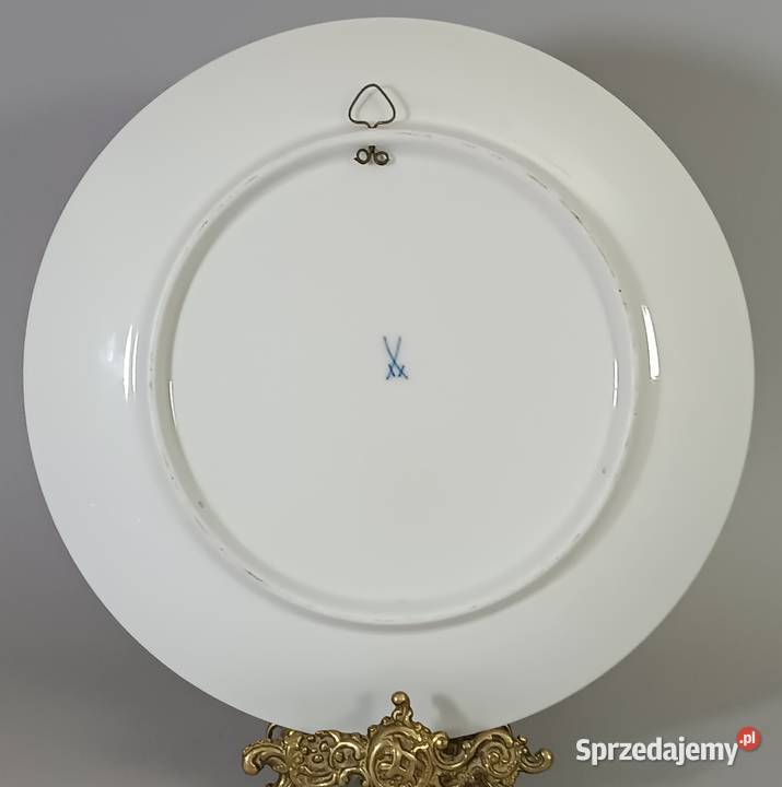 Meissen Patera Ścienna Święta Rodzina 1942 Warszawa