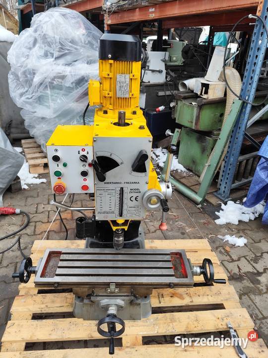 Frezarka Wiertarko frezarka do metalu gwinciarka Maków Podhalański