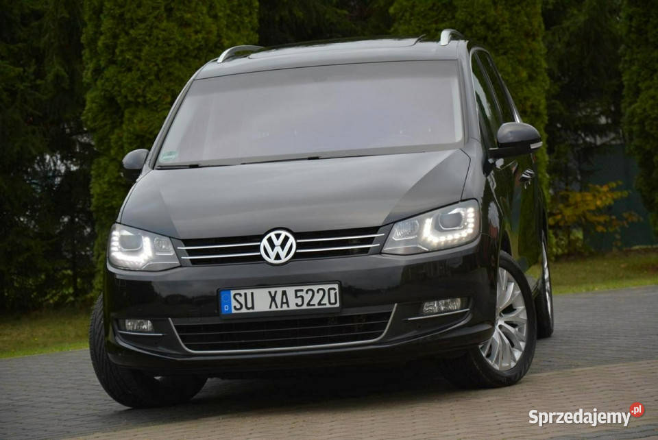 Volkswagen Sharan 7Foteli DSG biXenon Ledy Skóry Ostrów Mazowiecka