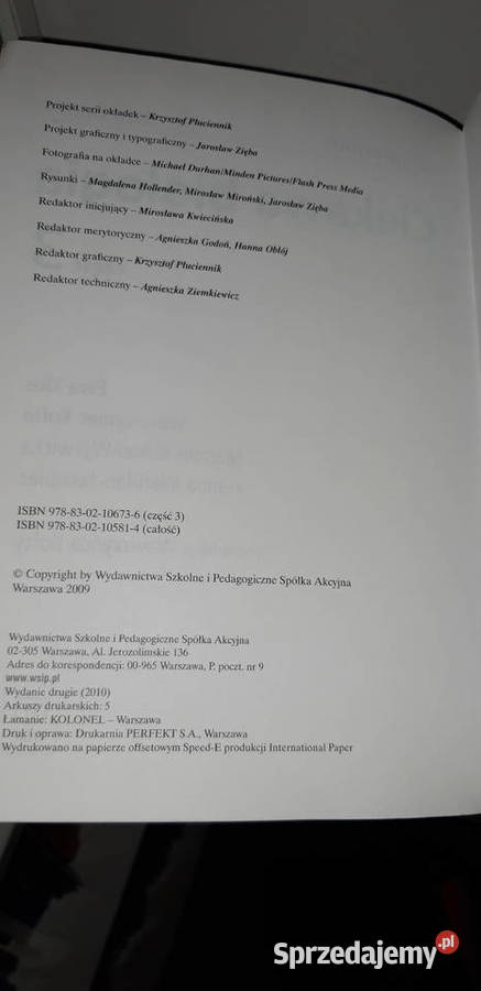 ciekawa biologia zielona 3 książki Warszawa