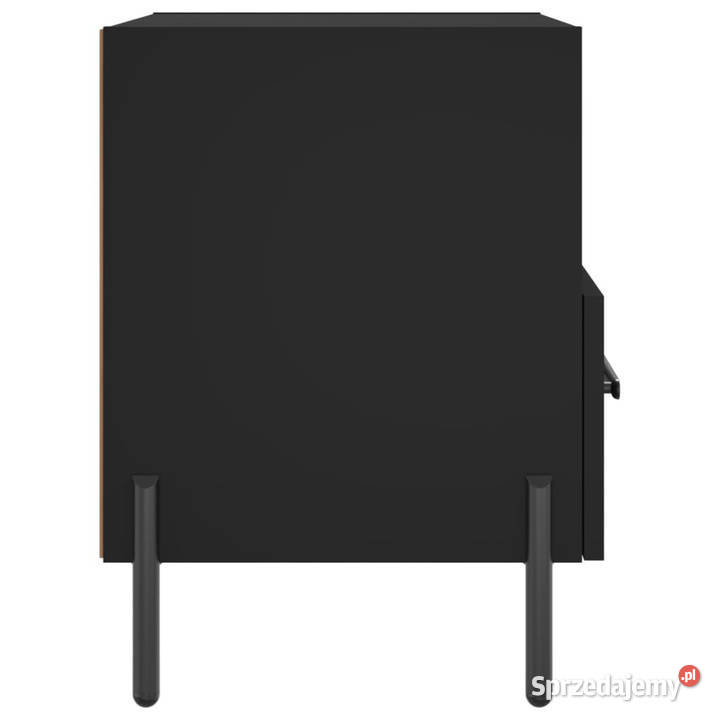 Szafki nocne 2 czarne 40x35x475 WM827455 mazowieckie Warszawa
