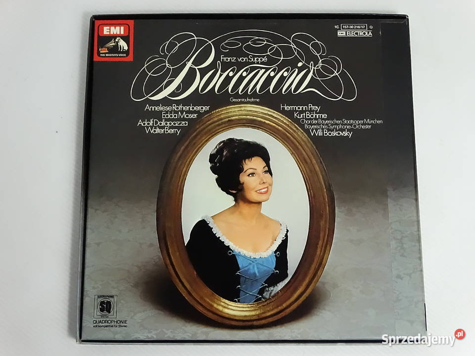 Franz von Supp Boccaccio 2xLP Box EMI Electrola płyta winylowa lubelskie Biłgoraj