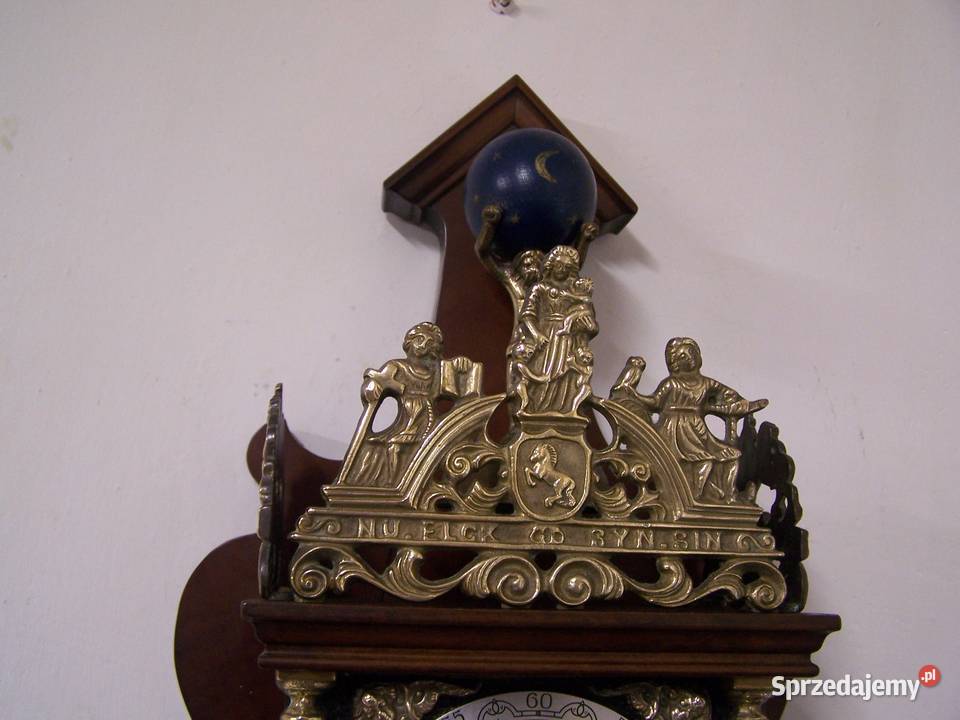 tan Nie wymaga renowacji Antyczny zegar wiszący Koszalin