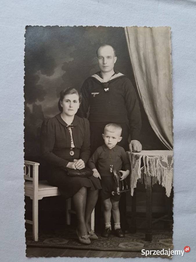 Kriegsmarine żołnierz z rodziną HGoering strae