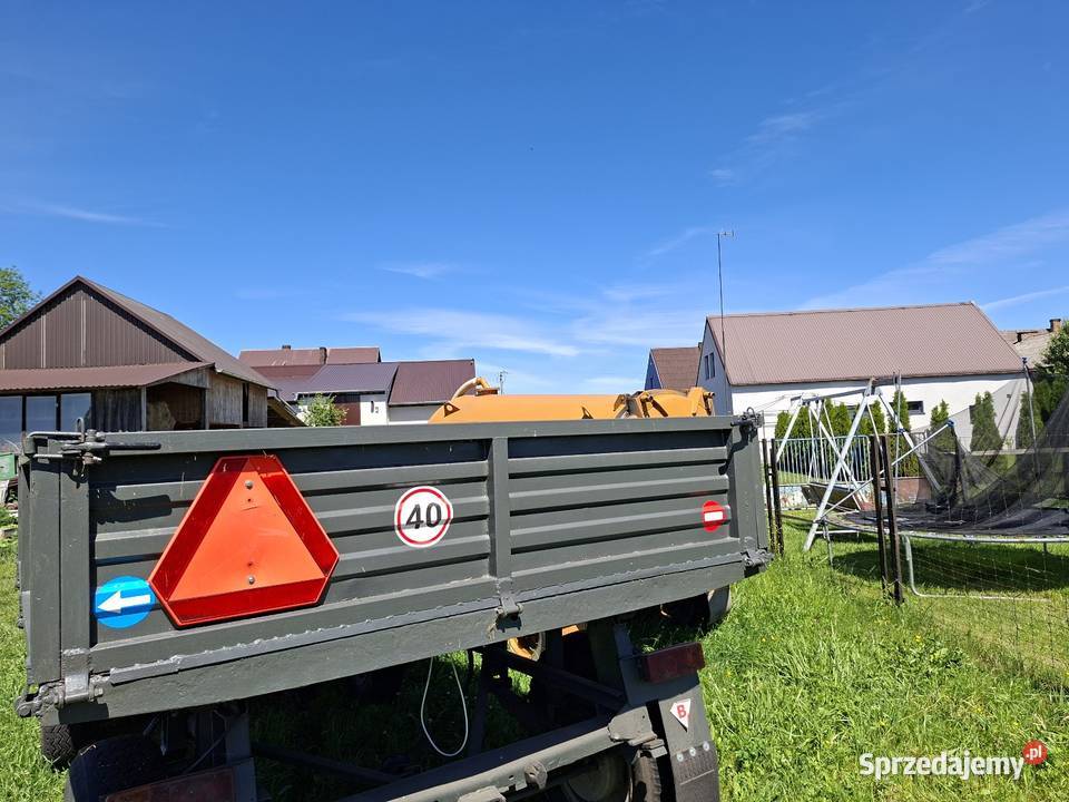 Przyczepa rolnicza D47 Drawski Młyn