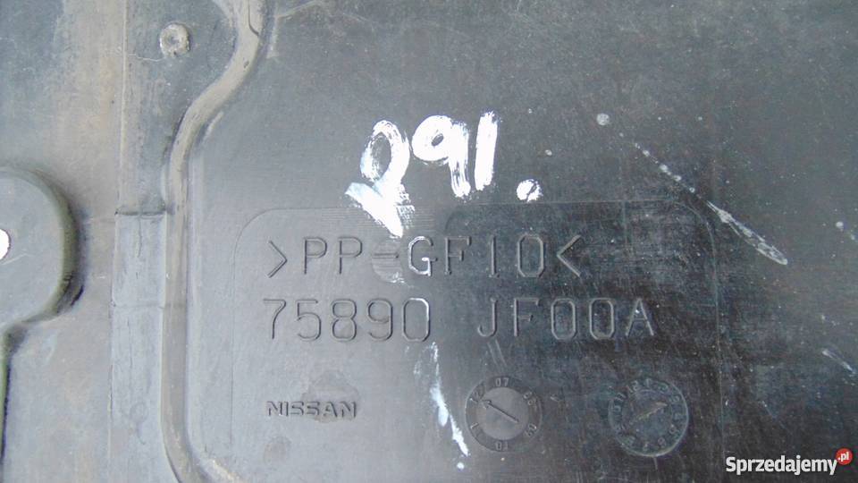 NISSAN GTR LIFT OSŁONA POD SILNIK 75890 JF00A