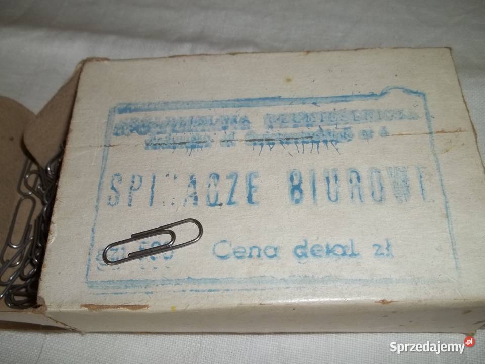 Spinacze biurowe Spółdzielnia RzemieślniczaSztuk Łódź