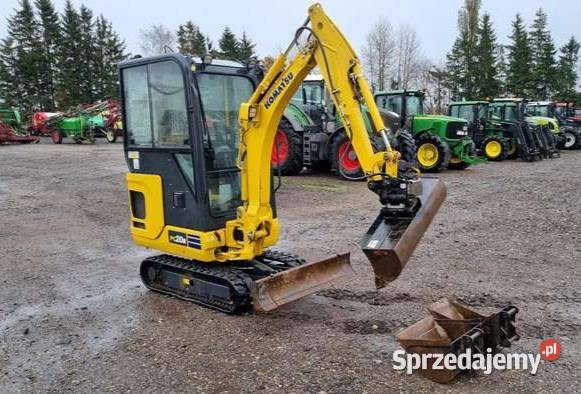 Komatsu pc 20r5 minikoparka Augustów