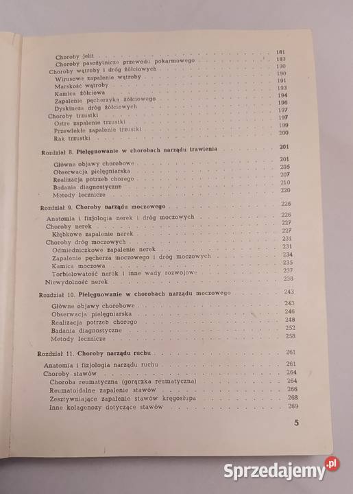 CHOROBY WEWNĘTRZNE I PIELĘGNOWANIE W CHOROBACH miękka Książki i Podręczniki podlaskie