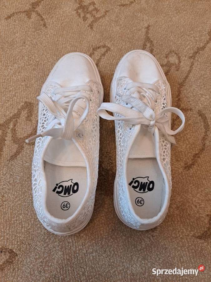 Buty damskie koronkowe trampki OMG rozmiar 39 Warszawa