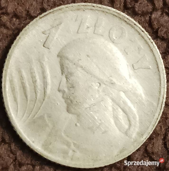 1 Żniwiarka 1924 r mennica Paryż oryginał Konin sprzedam