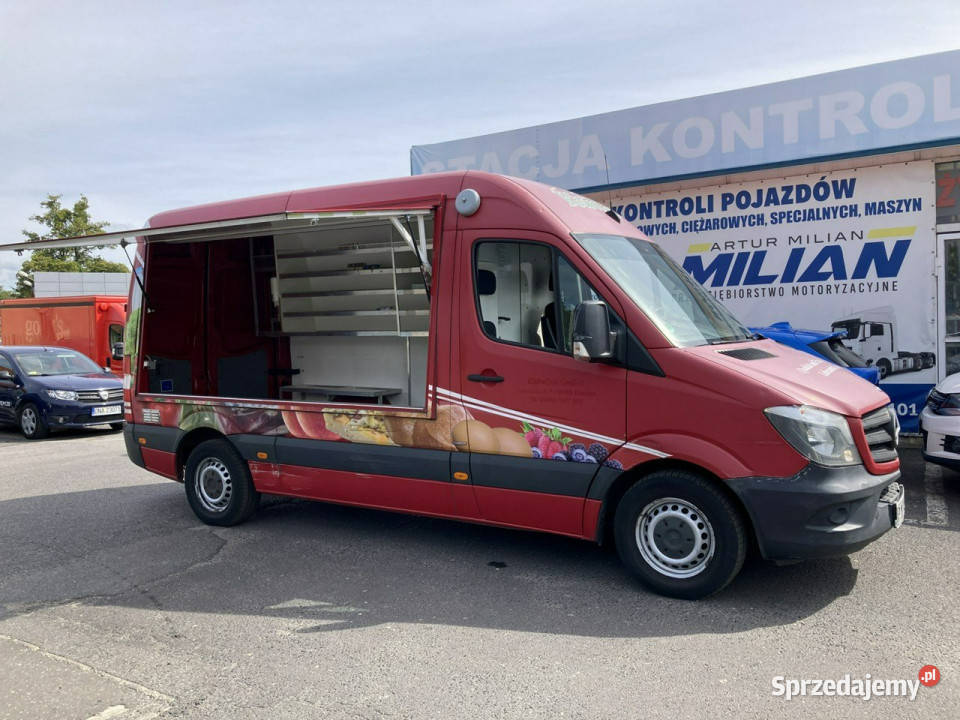Mercedes Sprinter Autosklep pieczywa sklep Bar klimatyzacja dolnośląskie Syców