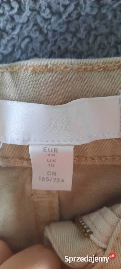 Spodenki beżowe jeansowe Krótkie pomorskie Gdynia