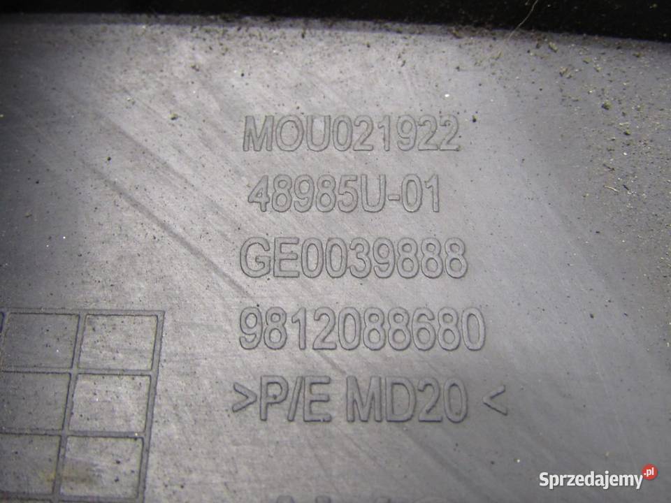 LISTWA NAKŁADKA BŁOTNIKA LEWY PRZÓD CITROEN C3 osobowe sprzedam