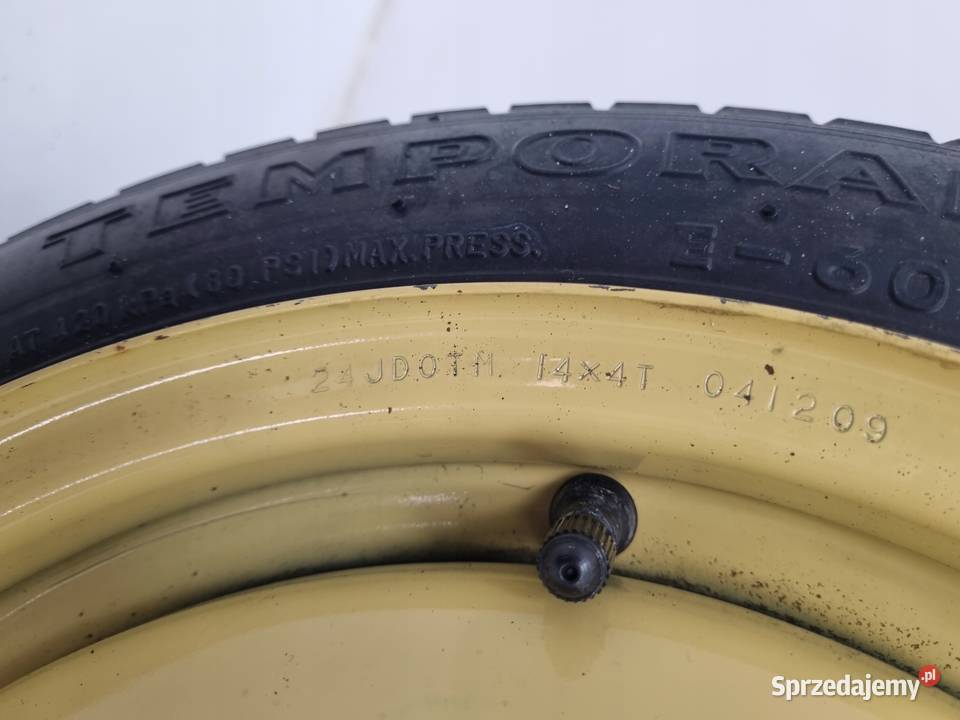 KOŁO DOJAZDOWE Mazda 2 II Demio Dojazdówka 11570 lubelskie Chełm