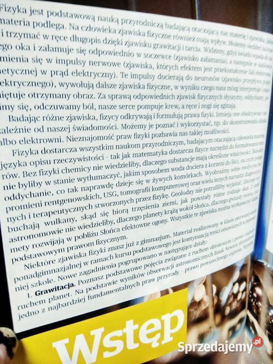 Fizyka operon ciekawi świata Warszawa