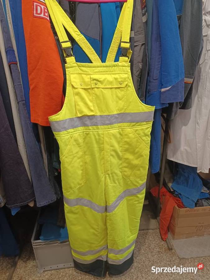 Ocieplane ogrodniczki odblaskowe Wrocław