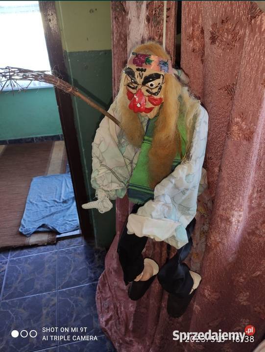 Baba jaga wisielec czarownica ozdoba zachodniopomorskie Kołobrzeg