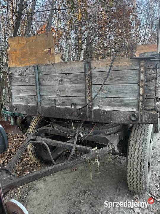 Przyczepa sztywna 2 osiowa d44 Biecz