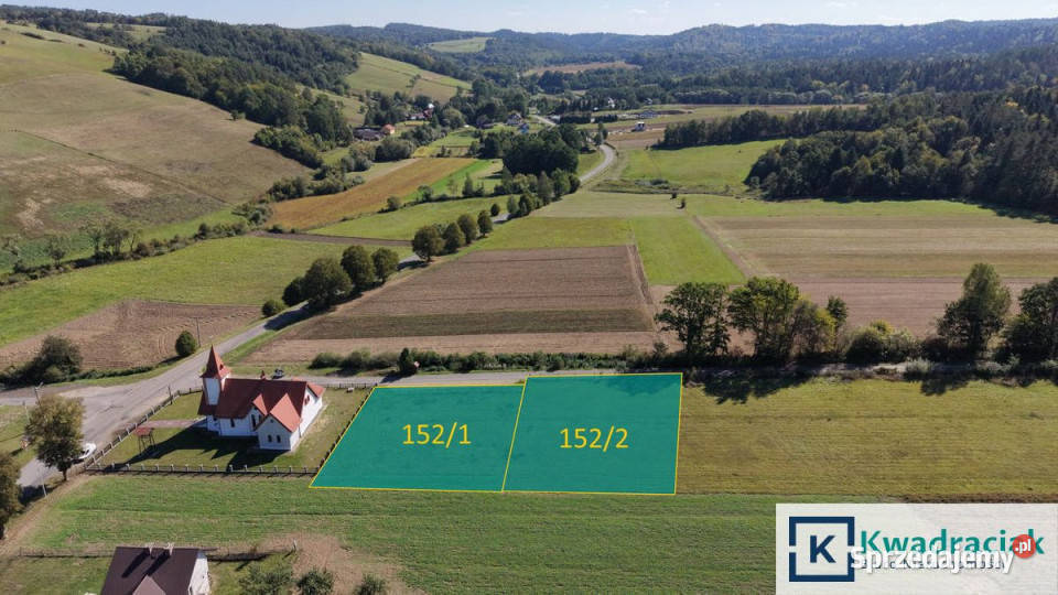 Grunt 1170m2 Huta Poręby podkarpackie