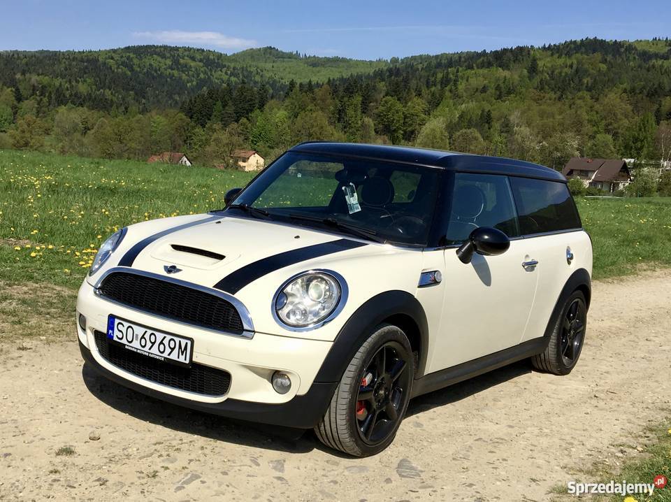 MINI COOPER S R55 CLUBMAN navi skóra xenon benzyna Sosnowiec