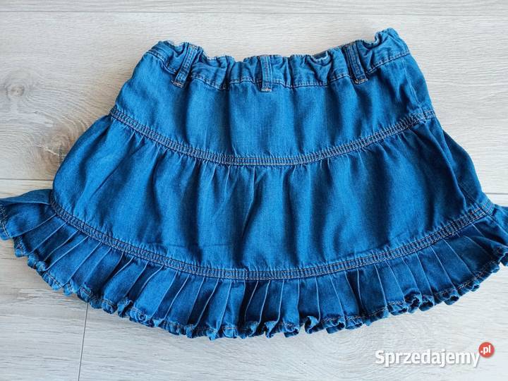 Spódniczka dziewczęca jeansowa granatowa 118 Płock