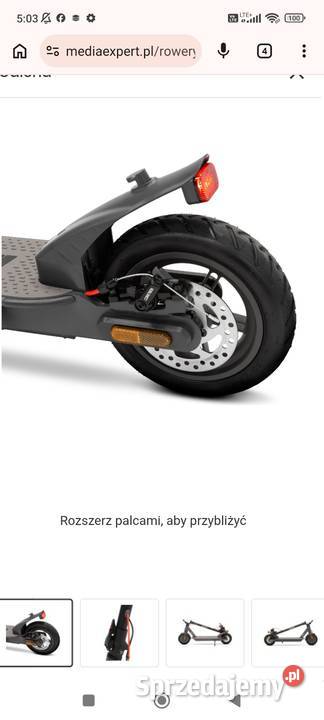 Nowa Hulajnoga Elektryczna Ducati Hulajnogi elektryczne Dobiegniew sprzedam