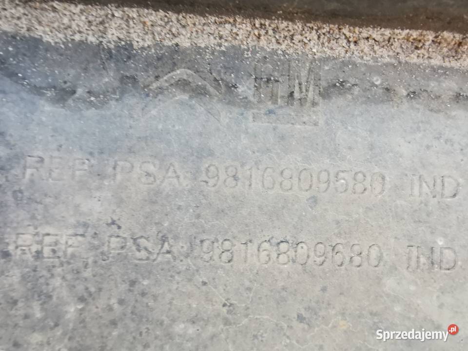 Płyta osłona pod zderzak przód Berlingo partner Sieraków