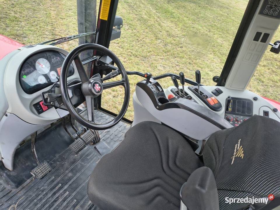 Massey Ferguson 6485 Dyna 6 Sprowadzony Amortyzacja przedniej osi lubelskie Wohyń