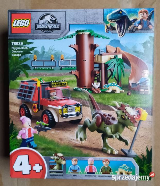 76939 Jurassic World Ucieczka stygimolocha EOL Łódź
