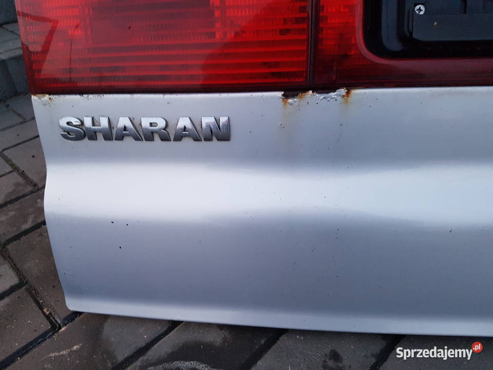 VW SHARAN MK1 LIFT KLAPA BAGAZNIKA SREBRNA SZYBA Turek