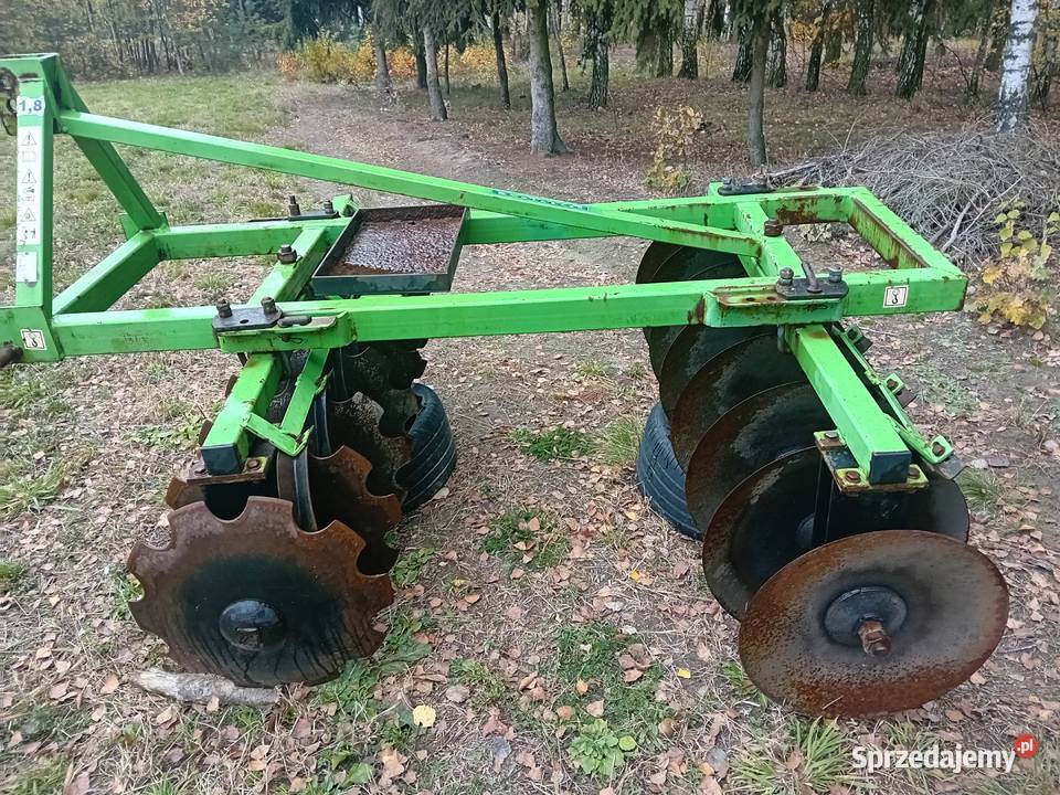 Talerzówka Brona talerzowa 18m 2x8 Bomet