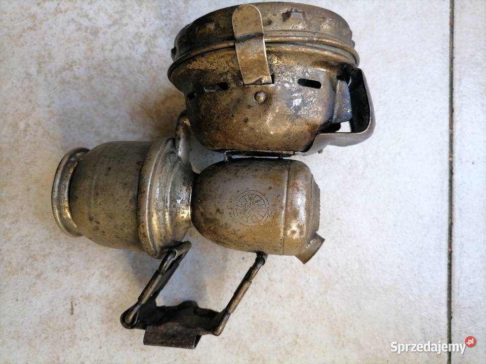 Zabytkowa lampa rowerowa Kraków