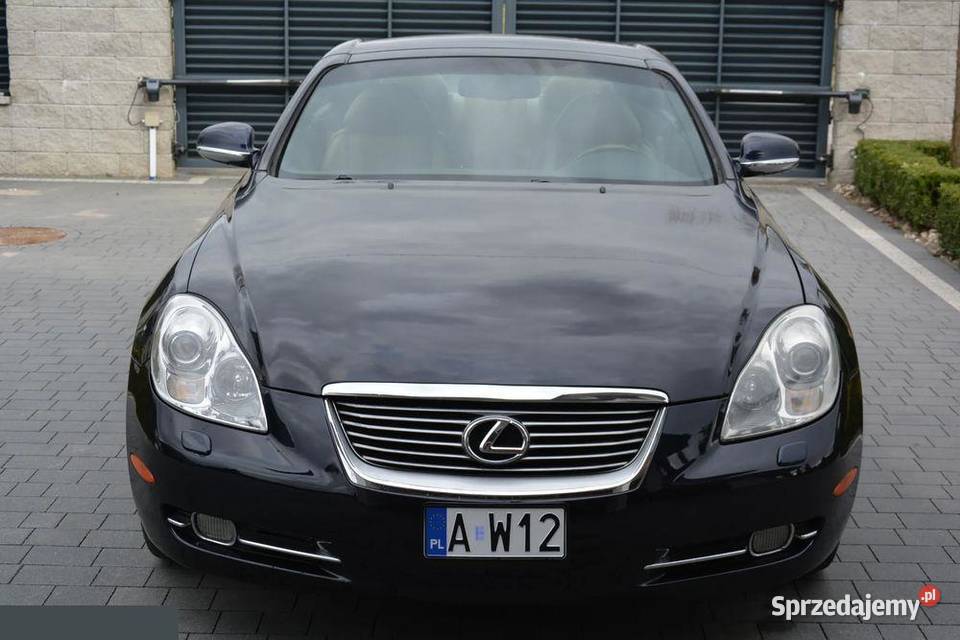 Lexus SC 43 benzyna 285 2006r niski przebieg automatyczna Dziękowizna