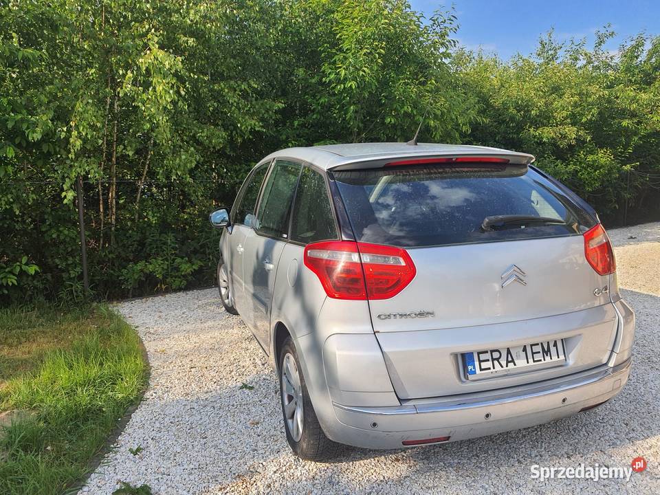 Citroen C4 Picasso 2008 16 półautomat srebrny srebrny łódzkie Radomsko sprzedam