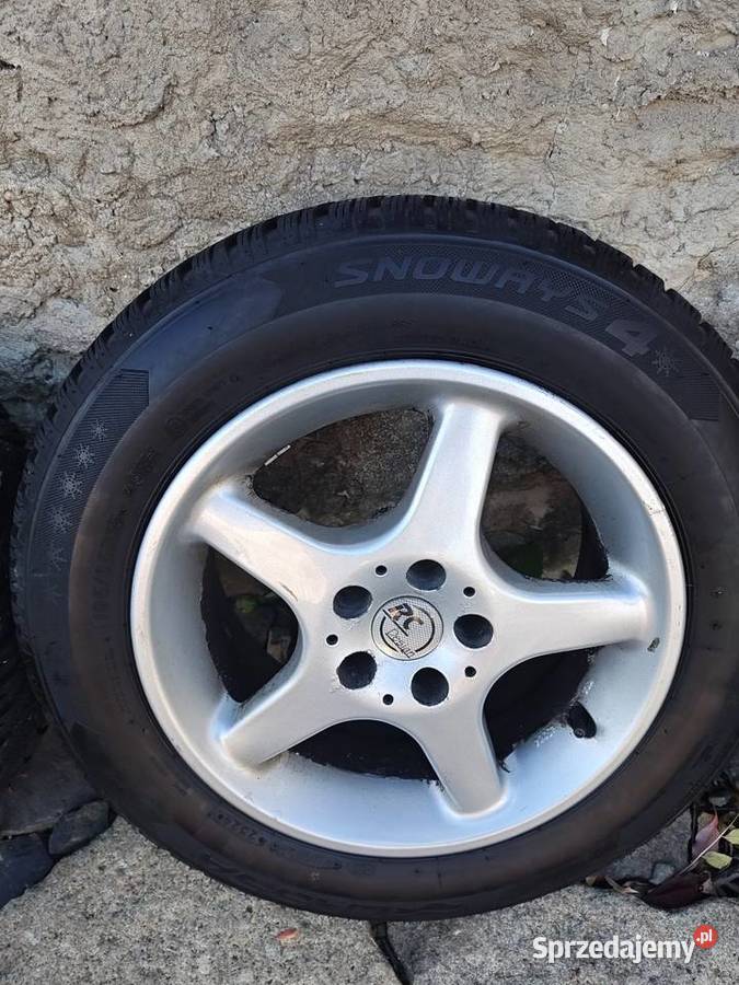 Opony zimowe 195 65 R15 alufelgi 5x100 z oponami dolnośląskie Jawor