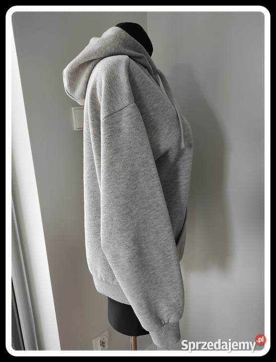 Szara bluza damska z kapturem CROPP rozmiar 36 S mazowieckie